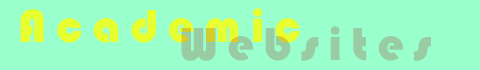 Academic Websites