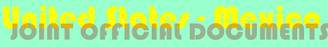 US-mexico joint documents